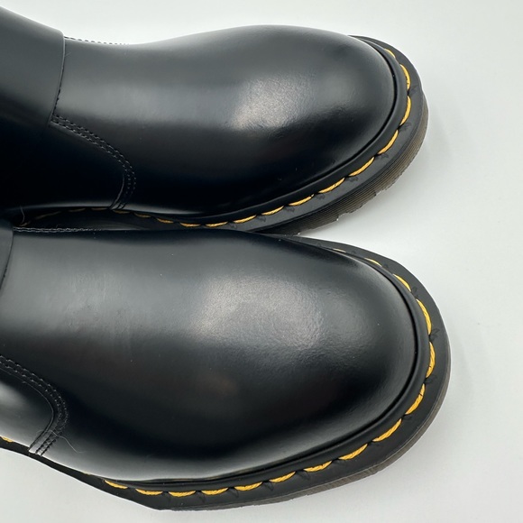 NEW Dr. Martens Jaimes Buckle Chelsea Unisex Boot Black Smooth Sz 6W/5M - Picture 9 of 12